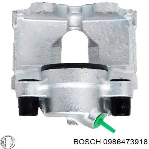 0 986 473 918 Bosch pinza de freno delantera derecha