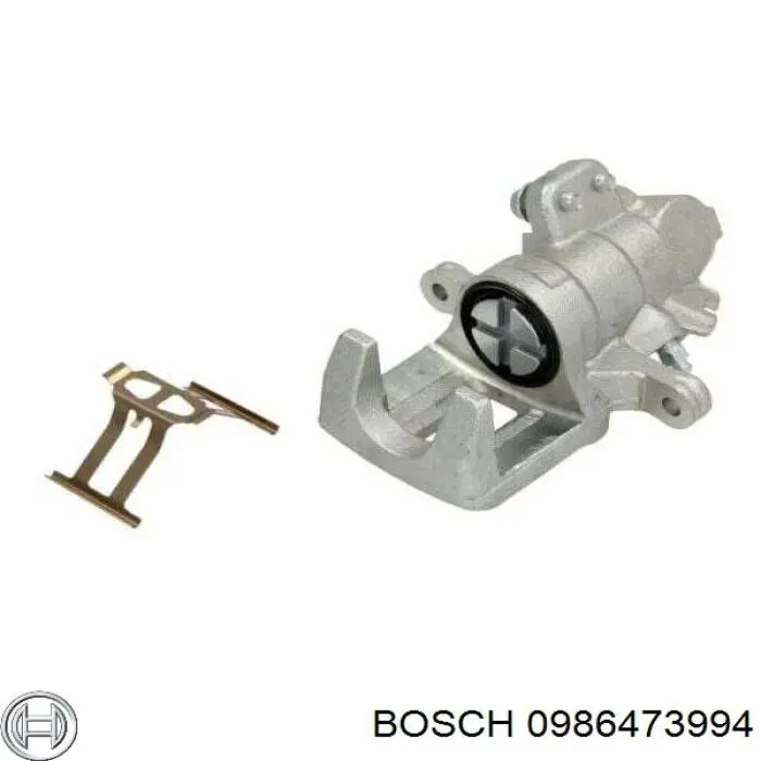 0986473994 Bosch pinza de freno trasera izquierda