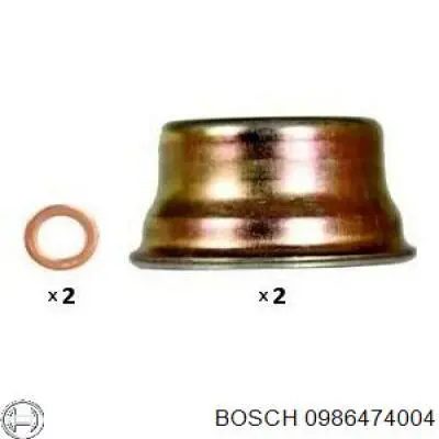 0986474004 Bosch pinza de freno delantera derecha