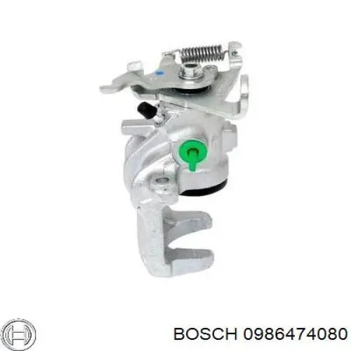 0986474080 Bosch pinza de freno trasero derecho