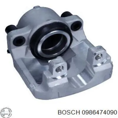 0986474090 Bosch pinza de freno delantera derecha