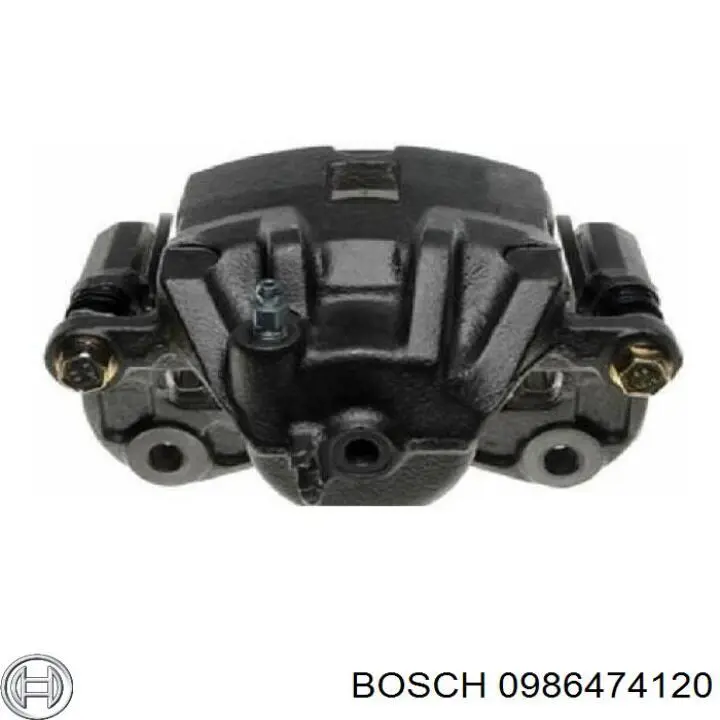 0986474120 Bosch pinza de freno delantera derecha