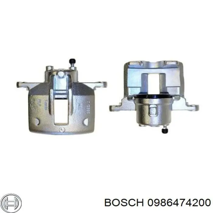 0 986 474 200 Bosch pinza de freno delantera derecha