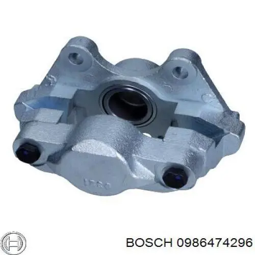 0986474296 Bosch pinza de freno trasero derecho