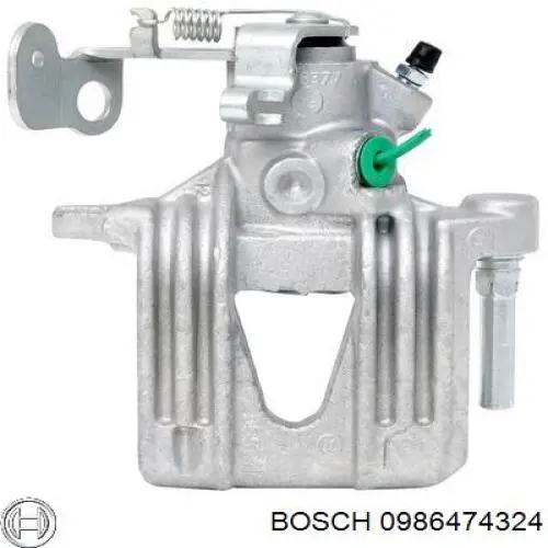 0986474324 Bosch pinza de freno trasero derecho