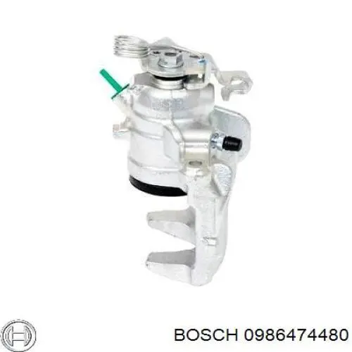 0986474480 Bosch pinza de freno trasero derecho