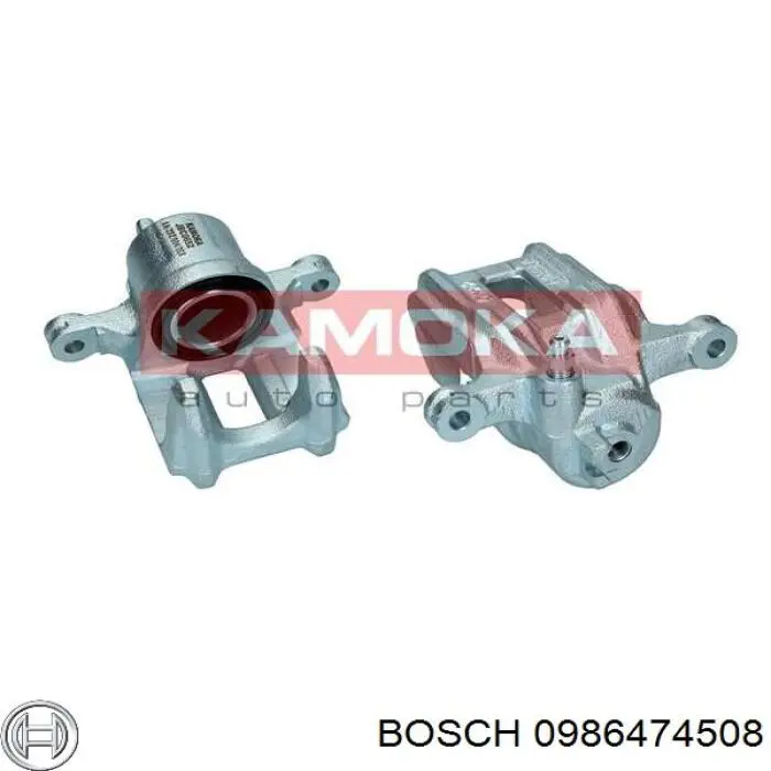 0 986 474 508 Bosch pinza de freno trasero derecho