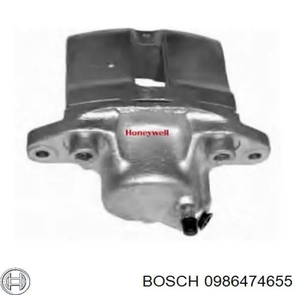 Pinza de freno delantera derecha A000420518388 Mercedes