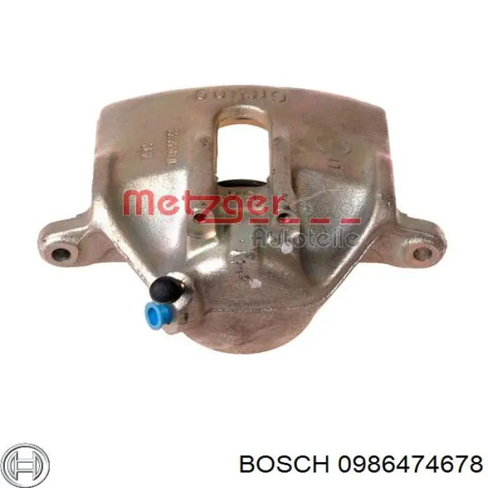 A0004205683 Mercedes Pinza de freno delantera derecha