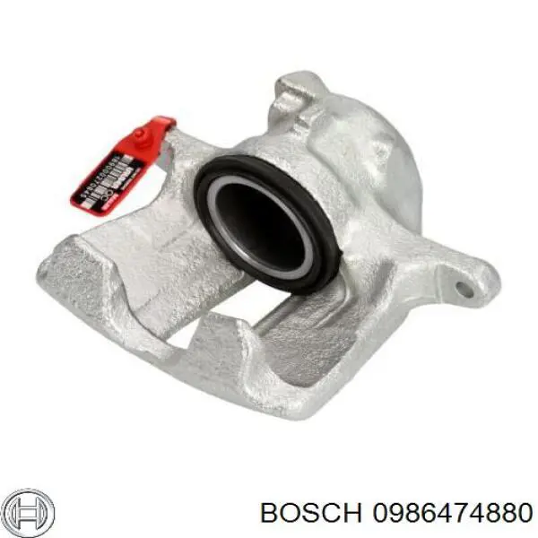 0986474880 Bosch pinza de freno delantera izquierda