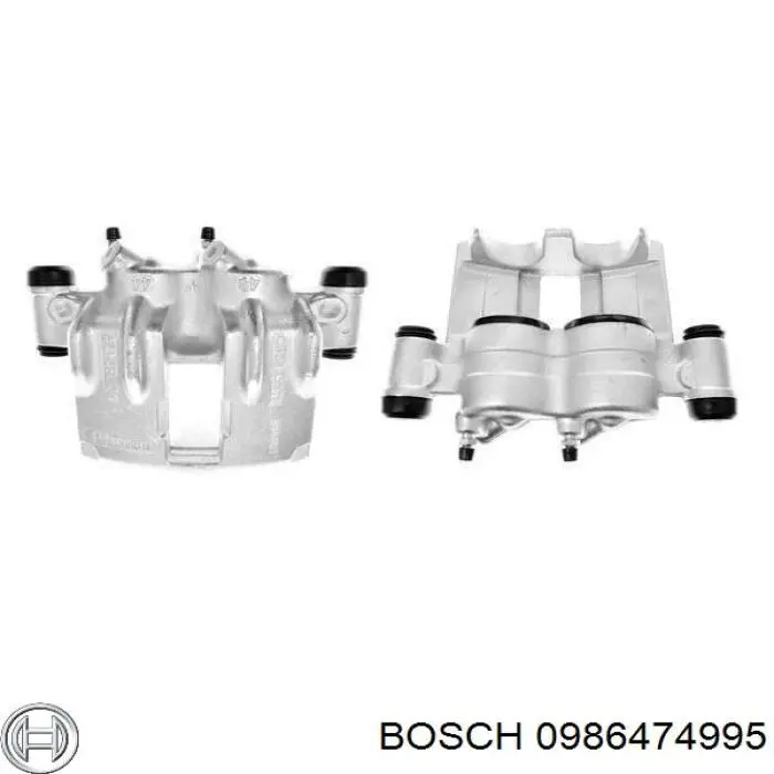 0 986 474 995 Bosch pinza de freno delantera derecha