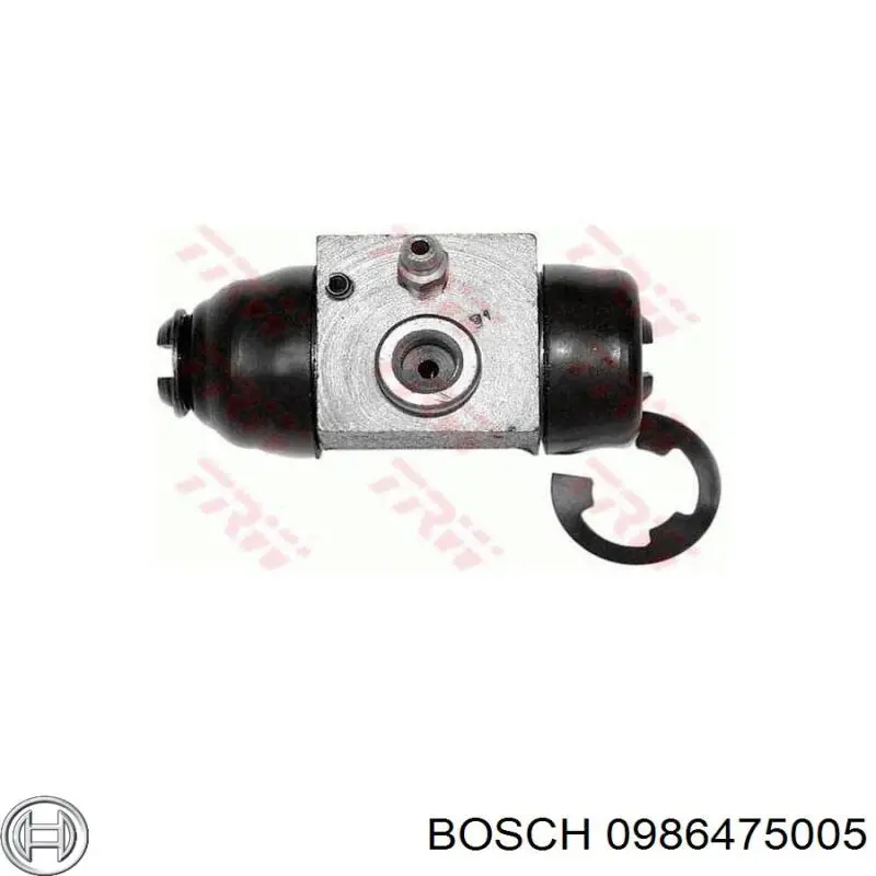 0986475005 Bosch cilindro de freno de rueda trasero