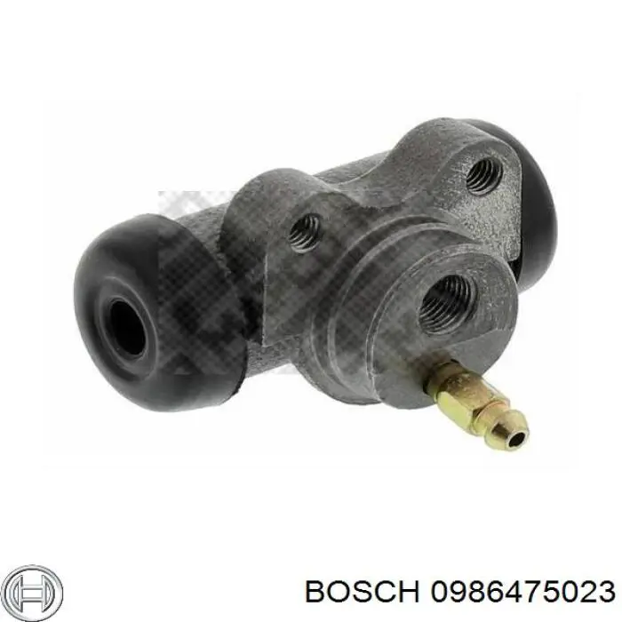 0986475023 Bosch cilindro de freno de rueda trasero