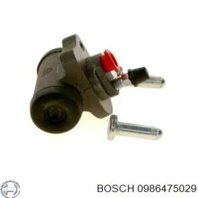 0986475029 Bosch cilindro de freno de rueda trasero