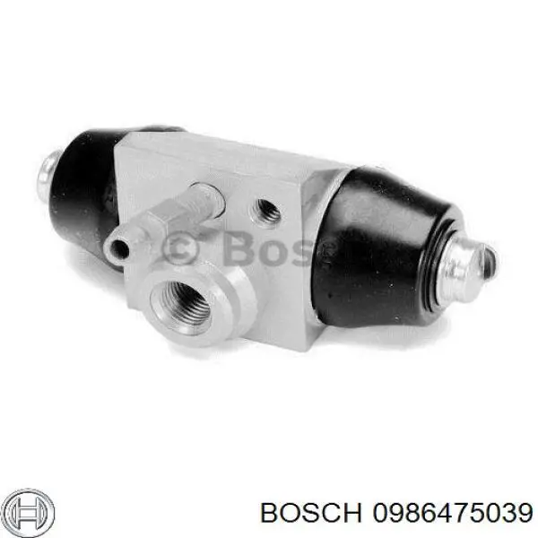 0986475039 Bosch cilindro de freno de rueda trasero