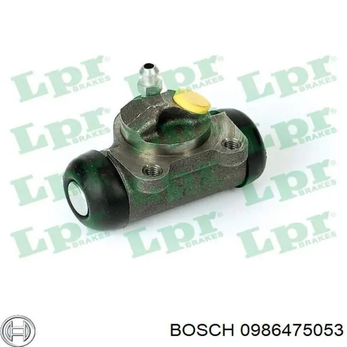 0986475053 Bosch cilindro de freno de rueda trasero