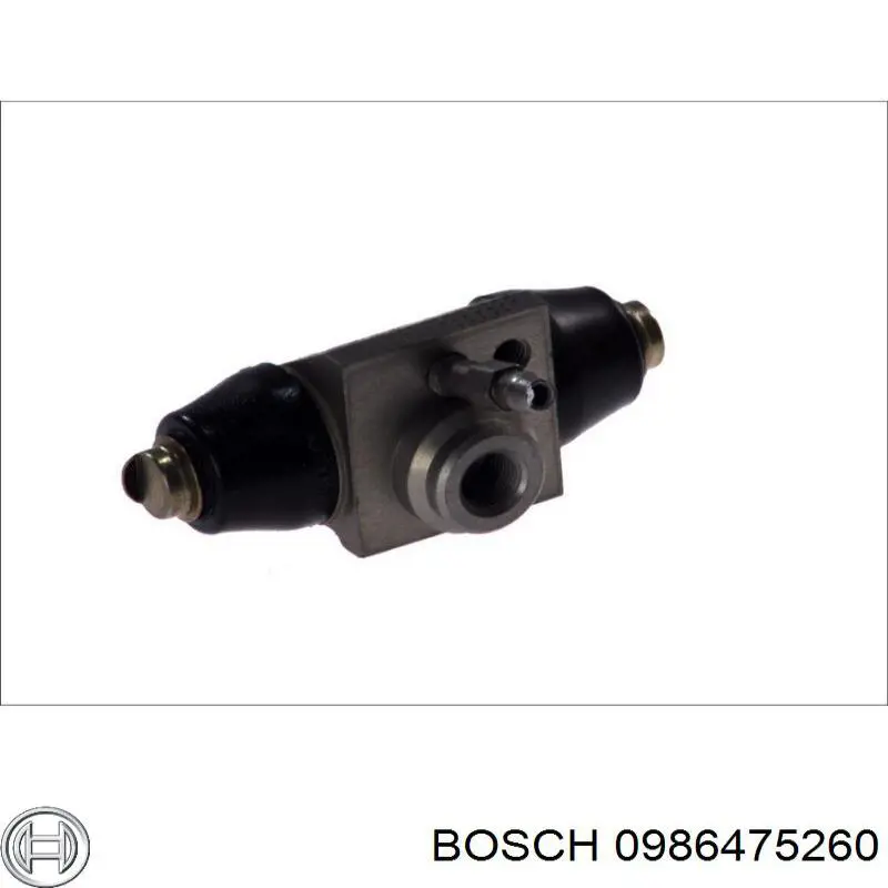 0986475260 Bosch cilindro de freno de rueda trasero