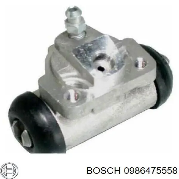 0 986 475 558 Bosch cilindro de freno de rueda trasero