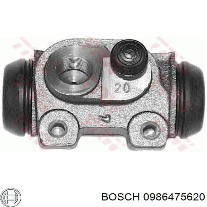 0986475620 Bosch cilindro de freno de rueda trasero