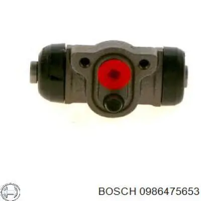 0986475653 Bosch cilindro de freno de rueda trasero