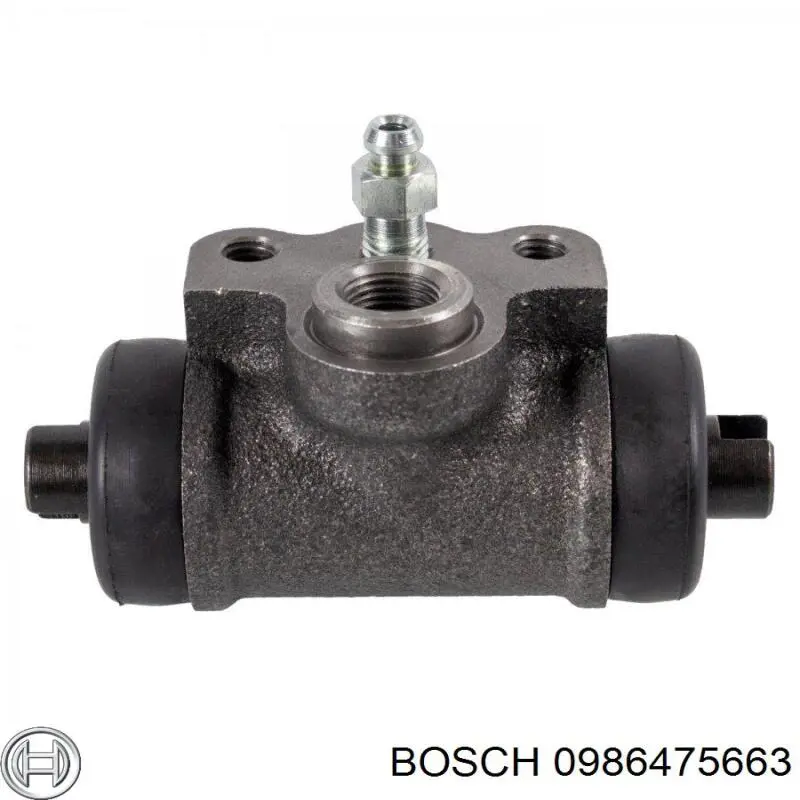 0986475663 Bosch cilindro de freno de rueda trasero