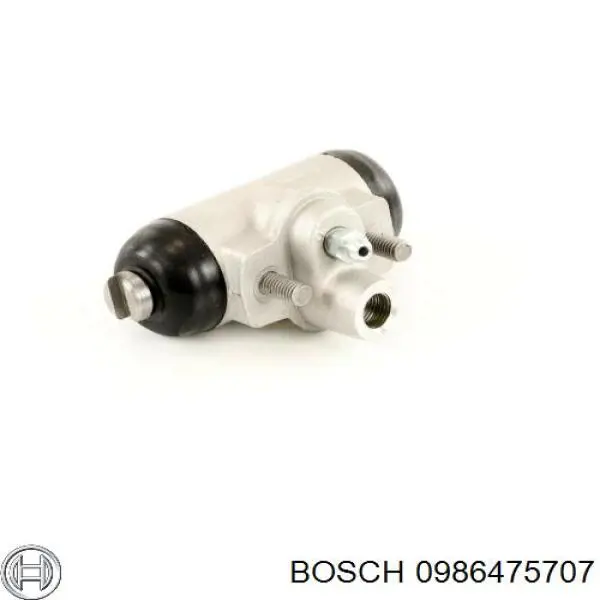 0986475707 Bosch cilindro de freno de rueda trasero