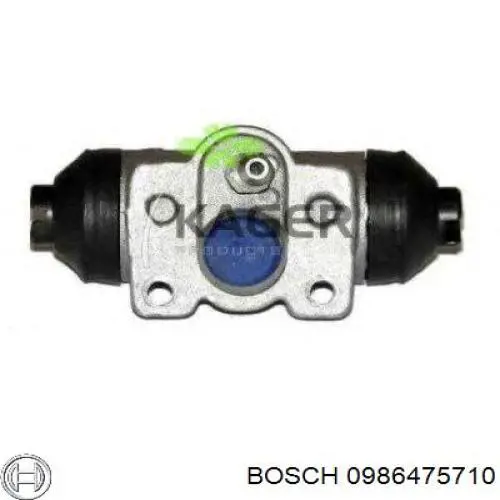 0986475710 Bosch cilindro de freno de rueda trasero
