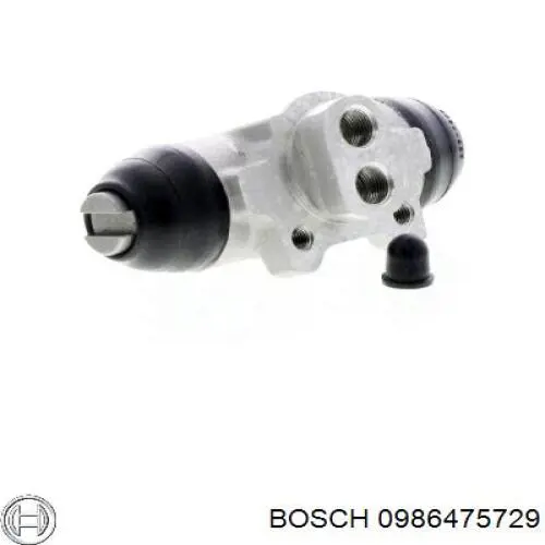 0 986 475 729 Bosch cilindro de freno de rueda trasero
