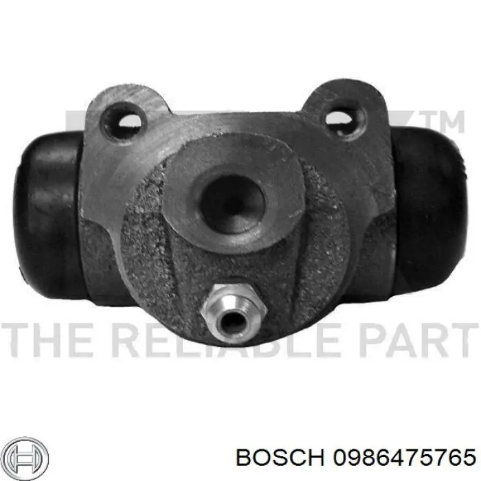 0 986 475 765 Bosch cilindro de freno de rueda trasero