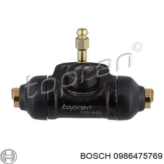 Comprar 0986475769 Bosch Cilindro de freno de rueda trasera
