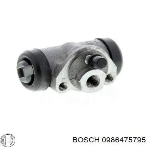 0986475795 Bosch cilindro de freno de rueda trasero