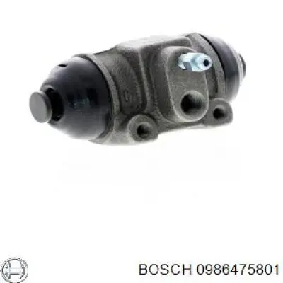 0986475801 Bosch cilindro de freno de rueda trasero