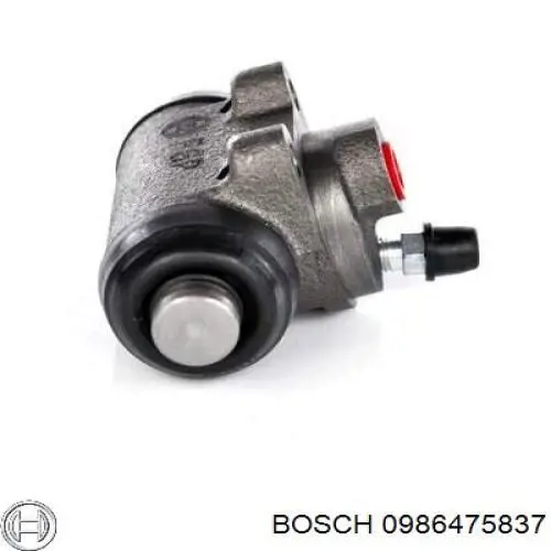 0986475837 Bosch cilindro de freno de rueda trasero