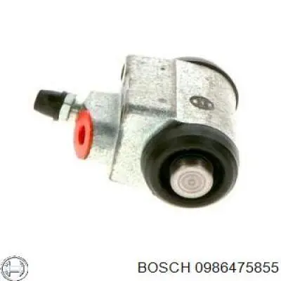 0986475855 Bosch cilindro de freno de rueda trasero