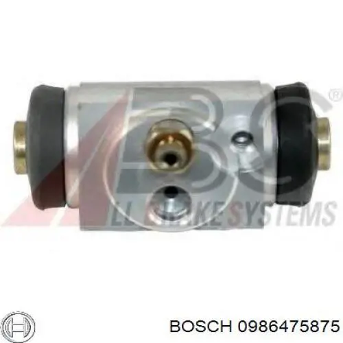 0 986 475 875 Bosch cilindro de freno de rueda trasero