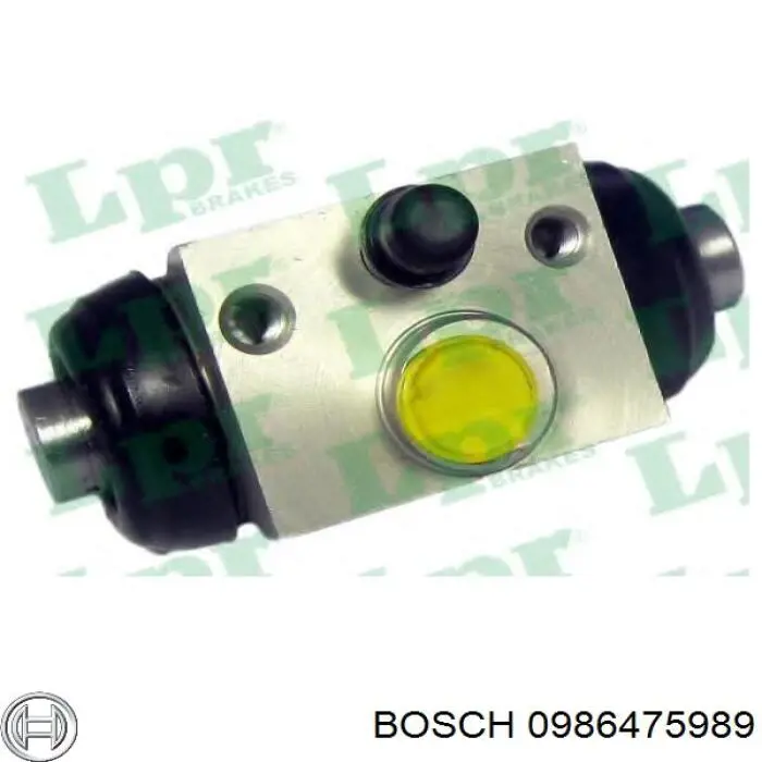 0986475989 Bosch cilindro de freno de rueda trasero