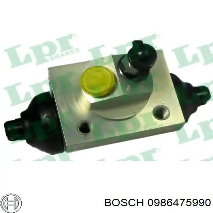 Cilindro de freno de rueda trasera 583301Y000 Hyundai/Kia