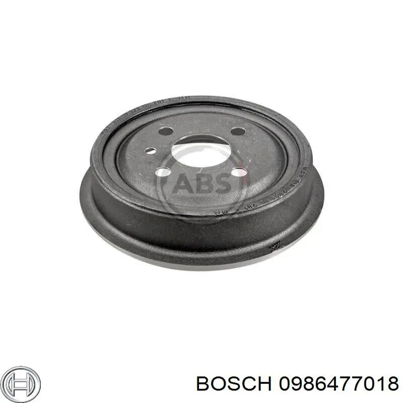 Comprar 0986477018 Bosch Tambor de freno trasero