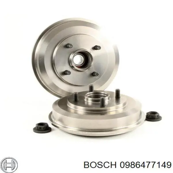 Comprar 0986477149 Bosch Tambor de freno trasero