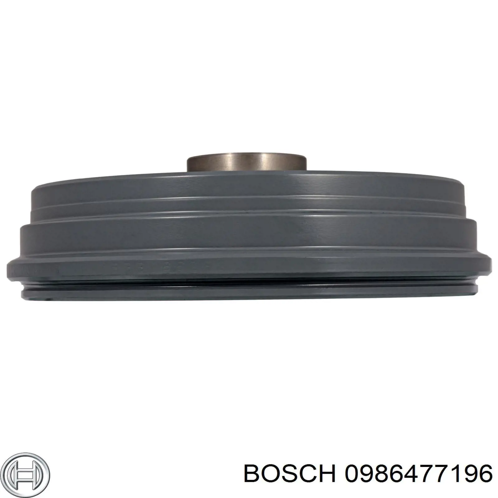 Tambor de freno trasero 0986477196 Bosch
