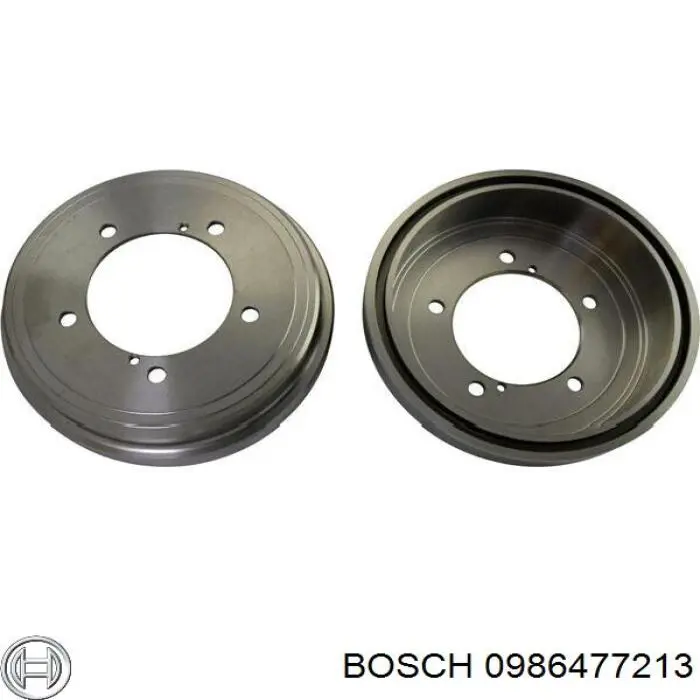 0 986 477 213 Bosch freno de tambor trasero