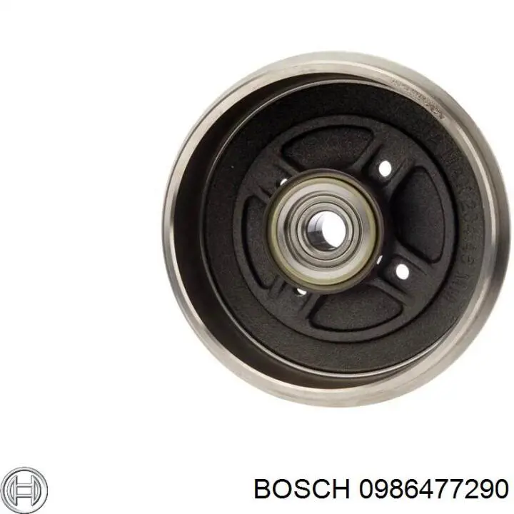Tambor de freno trasero Bosch 0986477290 precio, desde 70,65 EUR