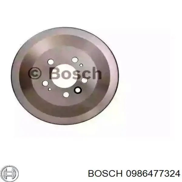 0986477324 Bosch freno de tambor trasero