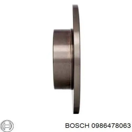 Freno de disco delantero Seat 600