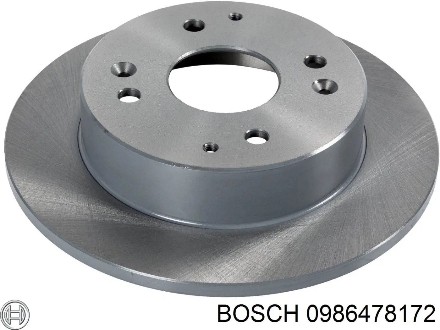 0986478172 Bosch disco de freno trasero
