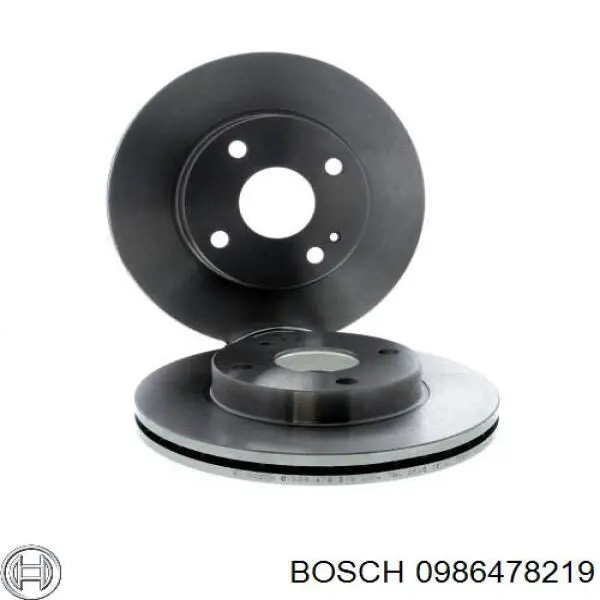 Freno de disco delantero Mazda 323 BG