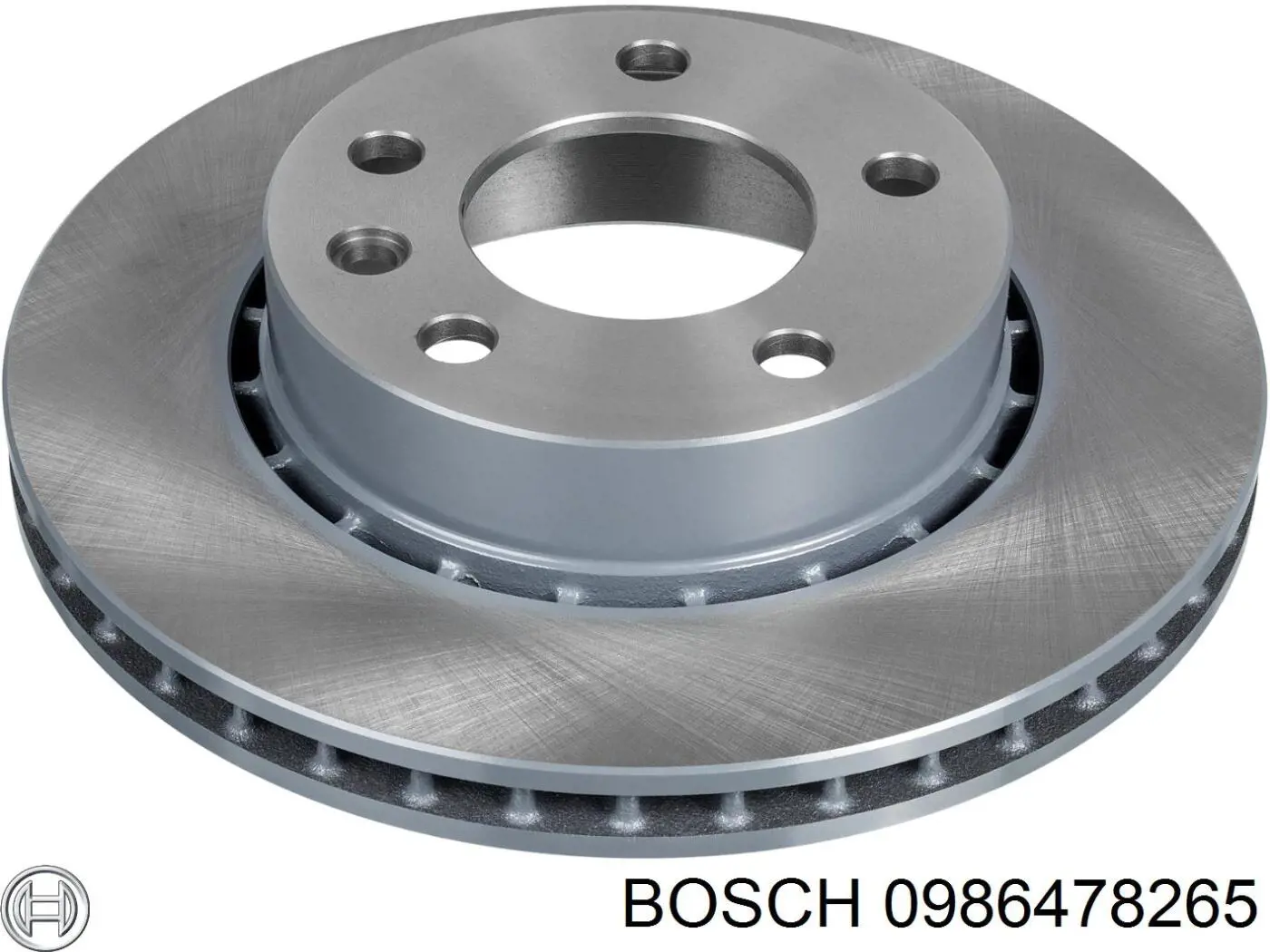 0986478265 Bosch disco de freno delantero