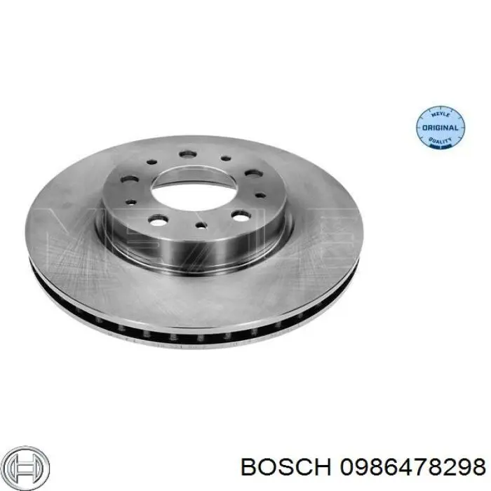 Frenos delanteros Bosch 0986478298 precio, desde 45,10 EUR