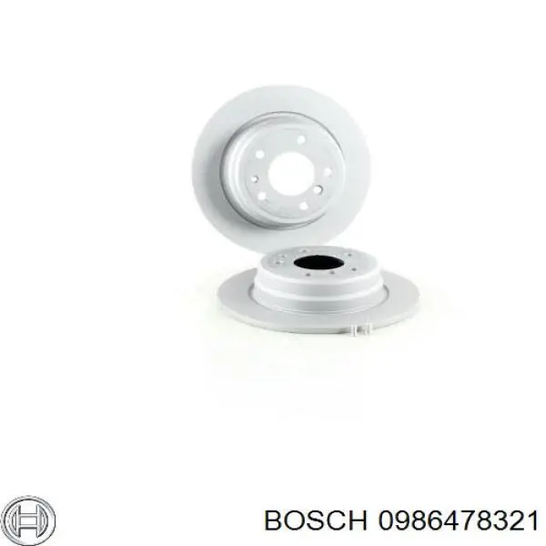 Disco de freno trasero BMW 5 E34