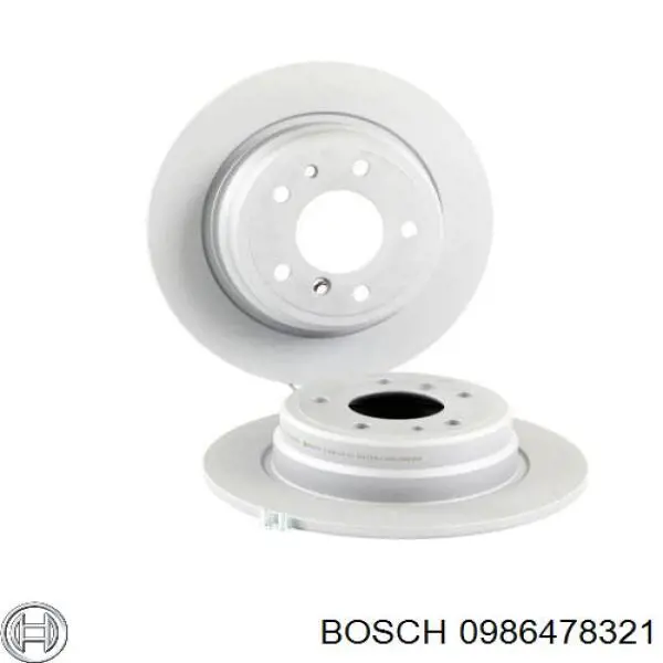 Disco de freno trasero BMW 5 E34